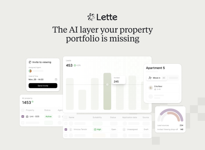 Lette sponsors AI PropTech News | AI Proptech News